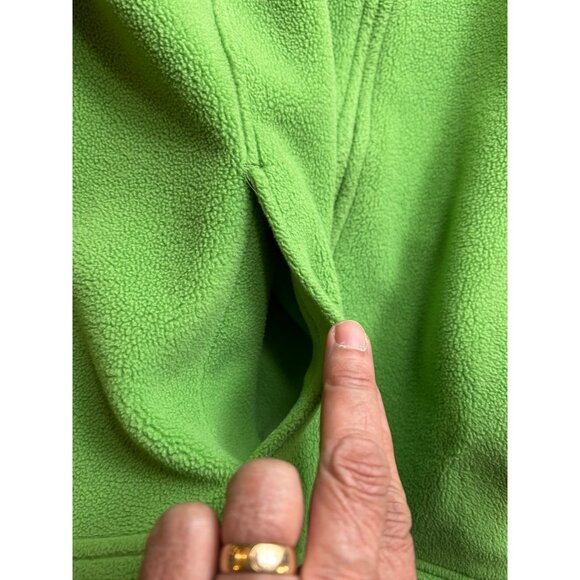 L.L. Bean Green Fleece Full-Zip Vest Women's Size Large | USA Fabric | Outdoor L - Picture 9 of 9